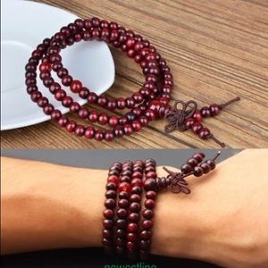 Sandalwood Prayer/Meditation Prayer Bead Bracelet